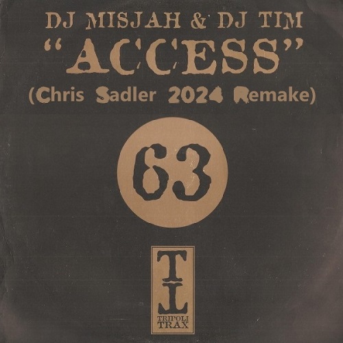 DJ Misjah & DJ Tim - Access (Chris Sadler 2024 Rework)